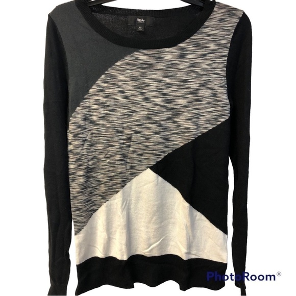 MOSSIMO MIXED MEDIA SWEATER - Picture 1 of 4